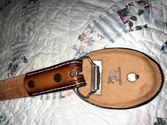 Deadstock TONY LAMA COMONCHERO Tooled Leather Wes… - image 2