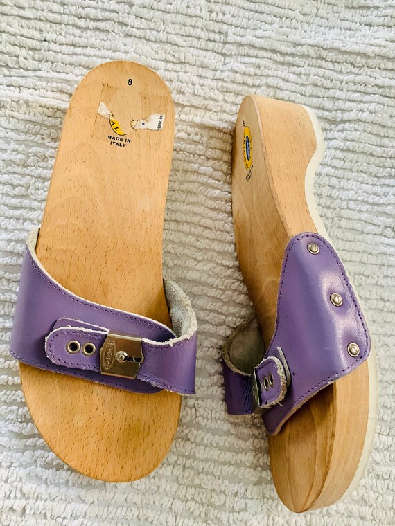 wooden dr scholls