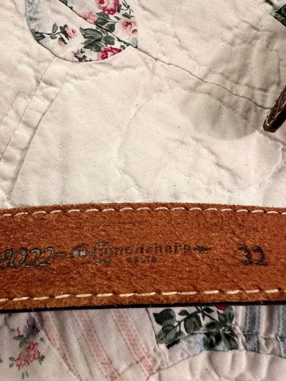 Deadstock TONY LAMA COMONCHERO Tooled Leather Wes… - image 5