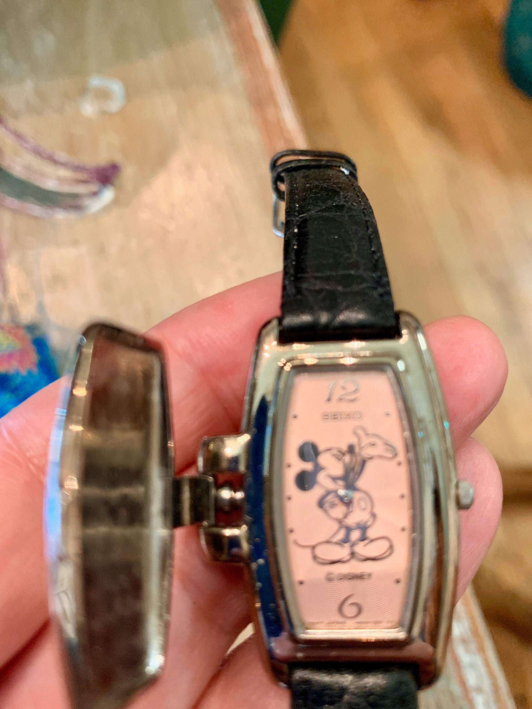 Vintage Mickey Mouse Tank Watch - Etsy