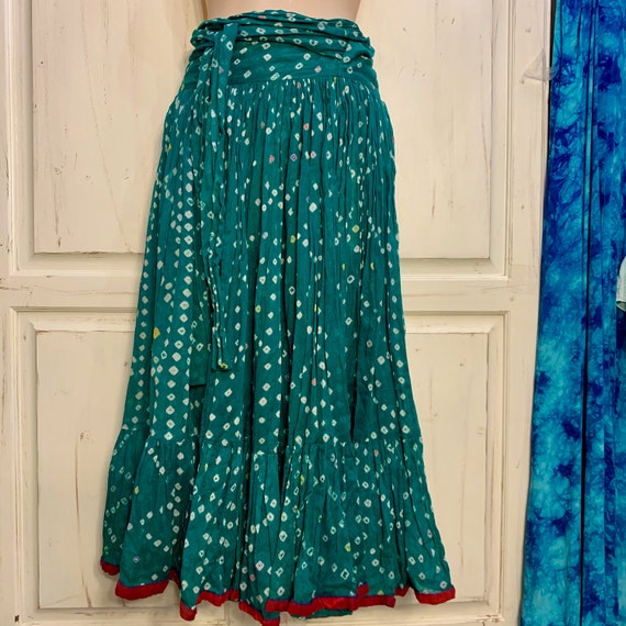 ADINI BLOCK PRINT Cotton Skirt S - image 4