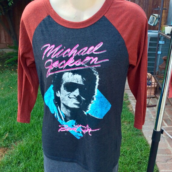 Vintage Michael Jackson Beat It 1984 Concert T-Shirt