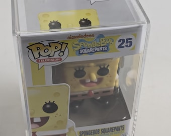 Figura Funko Pop de Bob Esponja #25, edición vintage de 2012, nueva y sellada (modelo descatalogado).