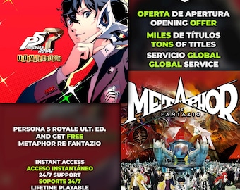 Persona 5 Royal + Metaphor: Refantiazo Atlus 35th — Steam offline