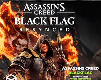 Assassin's Creed Black Flag RESYNCRÉ - COMPTE HORS LIGNE - Accès instantané