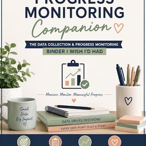 Special Education Progress Monitoring Toolkit | IEP Data Collection Binder (Printable PDF)