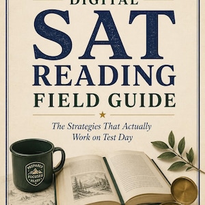 Digital SAT Reading Field Guide | Test Prep Strategies Workbook (39-Page Printable)
