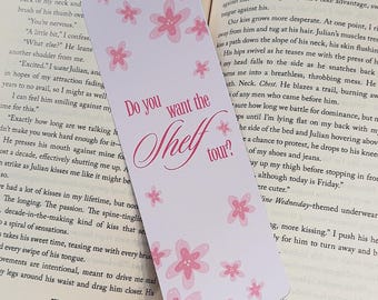 Boekenlegger bladwijzer | Gezellig romantisch lezerscadeau | Boekenliefhebber boekenlegger | Girly esthetische bladwijzer