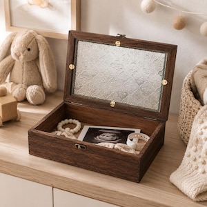 Vintage Letter Storage Box - Etsy