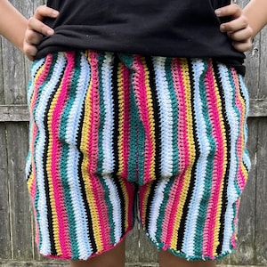 Crochet shorts for women-crochet shorts for men-crochet shorts-women’s clothing- men’s clothing