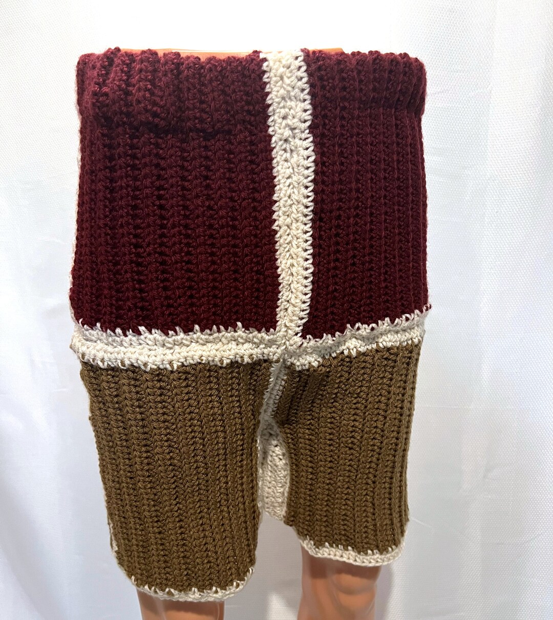 Crochet Pattern EASY Ribbed Men's Shorts-beginner Crochet Pattern-men's Crochet Shorts Pattern ...