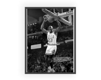 Michal jordan motivational Quote framed poster