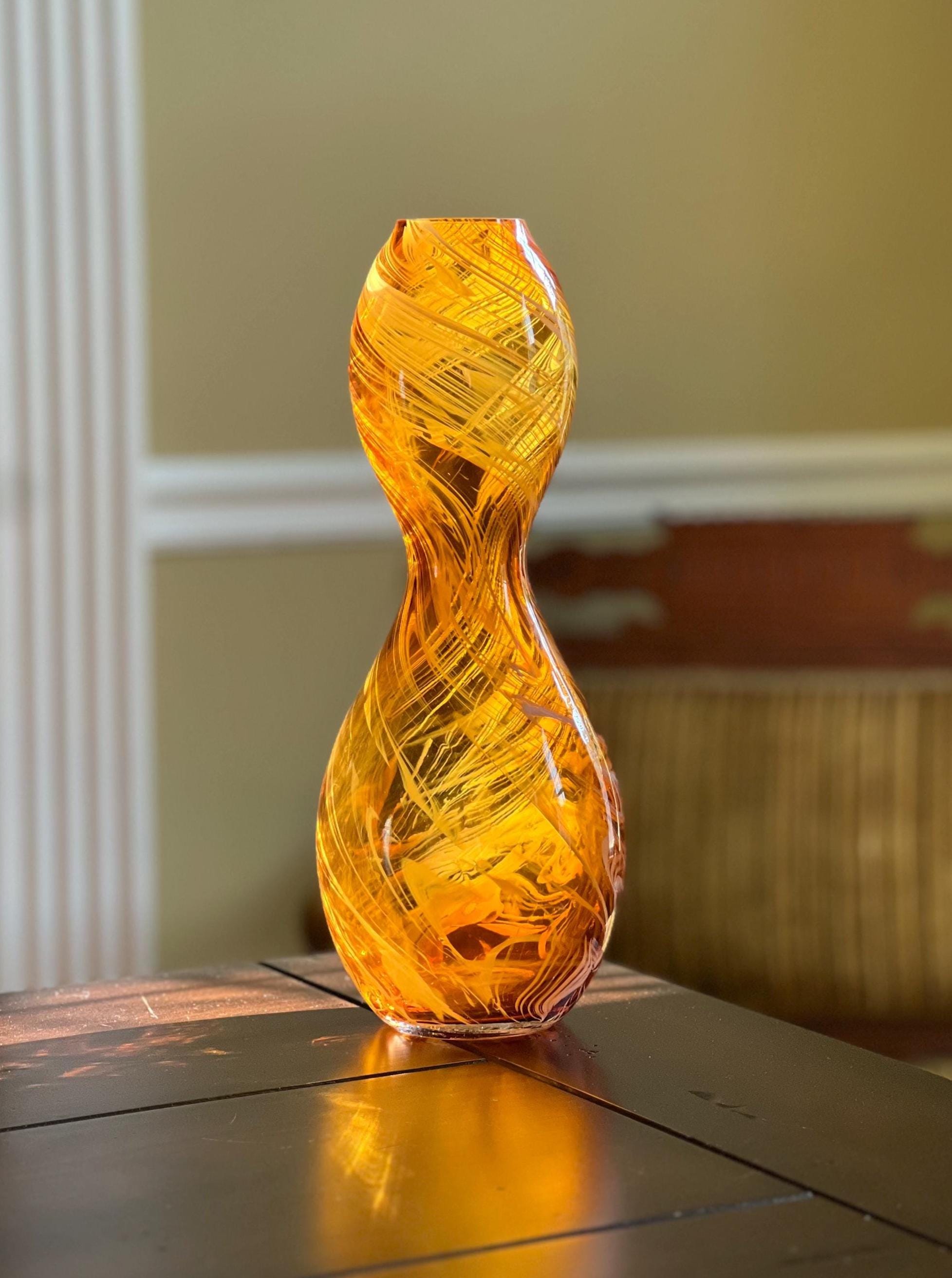 Murano Latticino Vases - Etsy