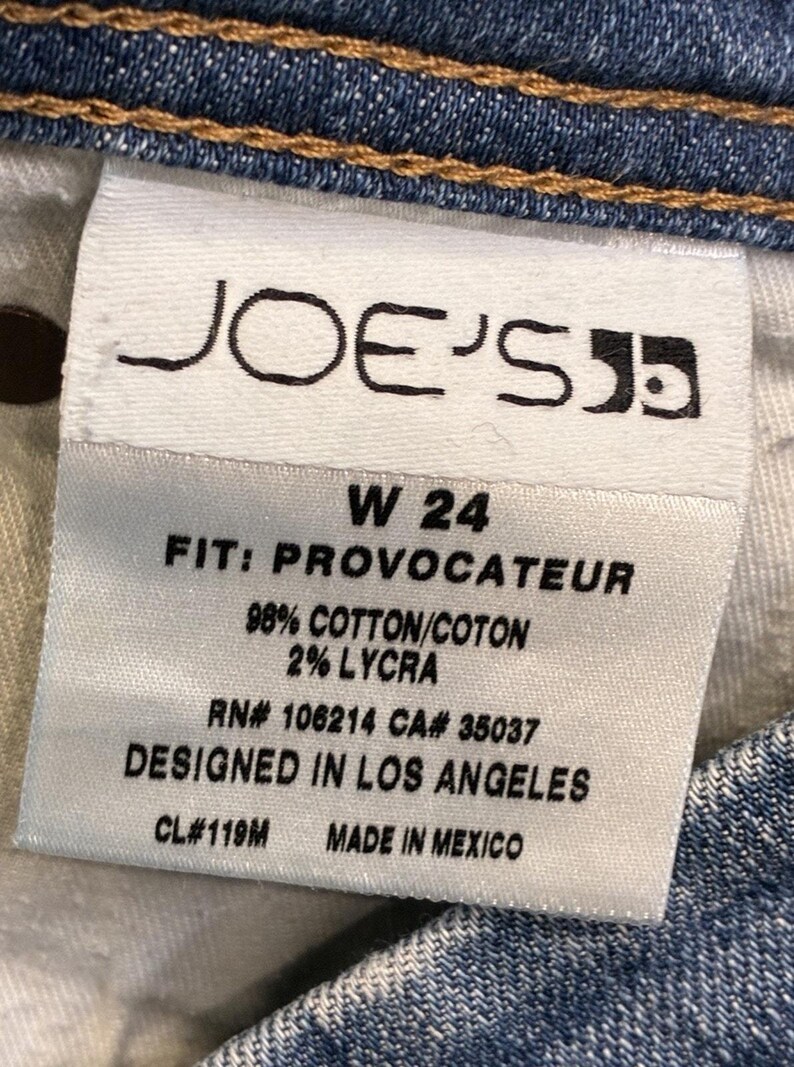 Y2K Joe’s Jeans The Provocateur Petite Bootcut - Harvey Wash - Size 24 image 6