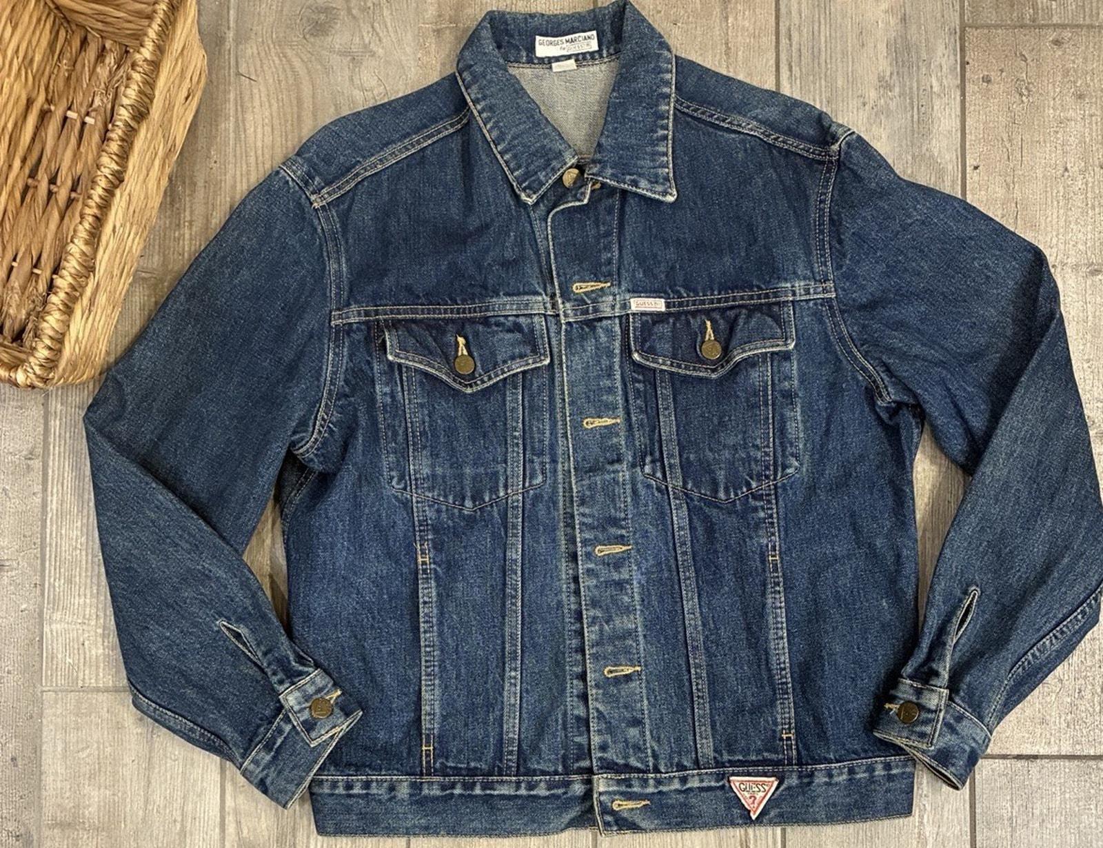 Vintage 80s Guess Jean Jacket - Etsy