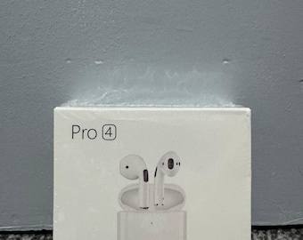 AirPods 4 Wireless Earbuds, Bluetooth Headphones, Personalised Spatial Audio, Sweat and Water Resistant