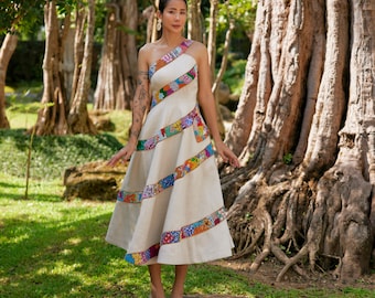 Ivory Weave Dress
