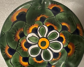 Talavera Hand-painted ceramic ashtray, 4 designs available