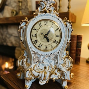 Vintage Angel Clock - Etsy