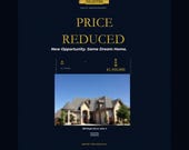Price Reduced Canva Reel Template — Animated Instagram Post for Realtors