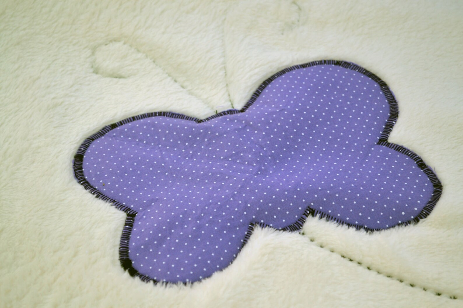 Purple Butterfly Ultra Cuddly Fleece Baby Blanket Quilted Etsy Sweden