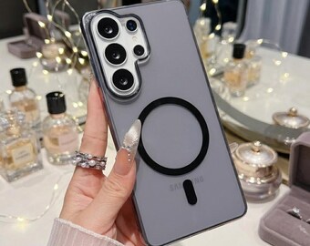 MagSafe Magnetic Samsung Case, Slim Clear Cover for Galaxy S26 S25 S24 S23