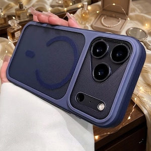 MagSafe Cooling iPhone Case, Slim Translucent Magnetic Cover for iPhone 17 16 15 14