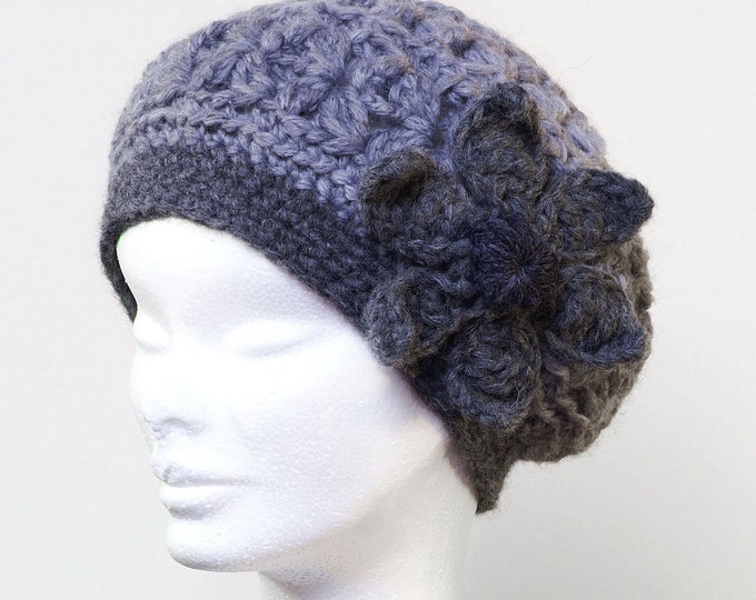 CHRISTIE Beret (PDF) crochet pattern