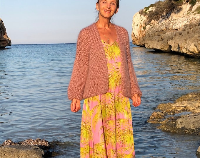 SARAH Oversize Cardigan Knitting Pattern (PDF)