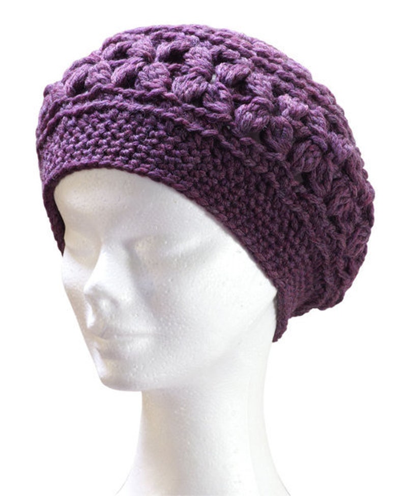 CHRISTIE Beret PDF crochet pattern image 7