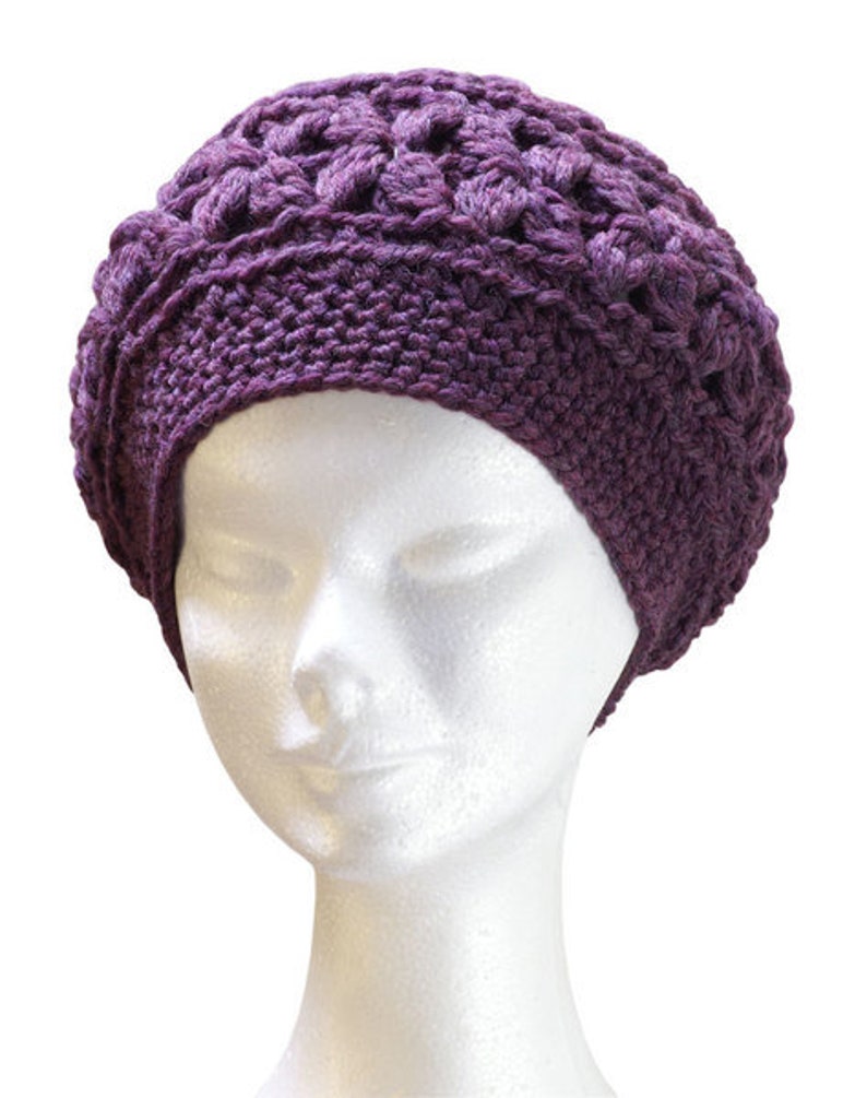 CHRISTIE Beret PDF crochet pattern image 6