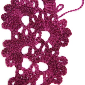 QUEEN ANNE's Lace Scarf Pattern PDF image 3