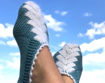 AYSEL Patik Footies Knitting Pattern (PDF)