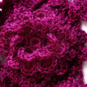 QUEEN ANNE's Lace Scarf Pattern PDF image 2