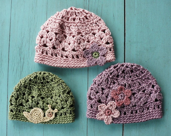 KIM Summer Crochet Cap for Children (PDF) Manual