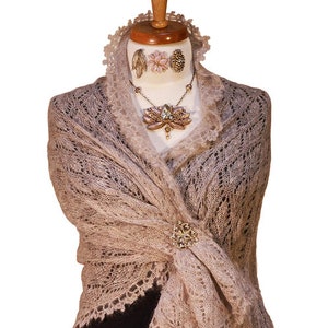 TATJANA Lace Stole (PDF) knitting instructions