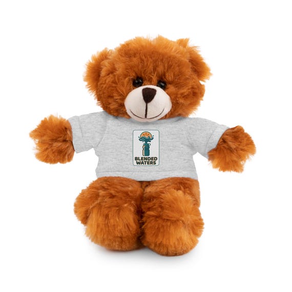 Blended Waters Logo Teddy Bear | Stuffed Animal
