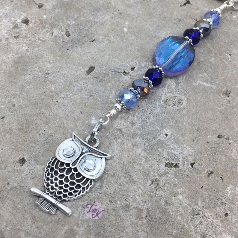 Owl Rear View Mirror Jewelry Rear View Mirror Jewellery Rear Etsy