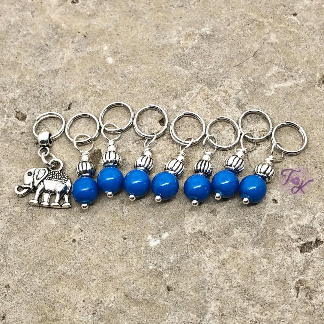Stitch Markers Crochet Markers Knitting Markers Elephant Etsy