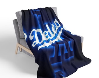 Coperta in pile Sherpa degli LA Dodgers