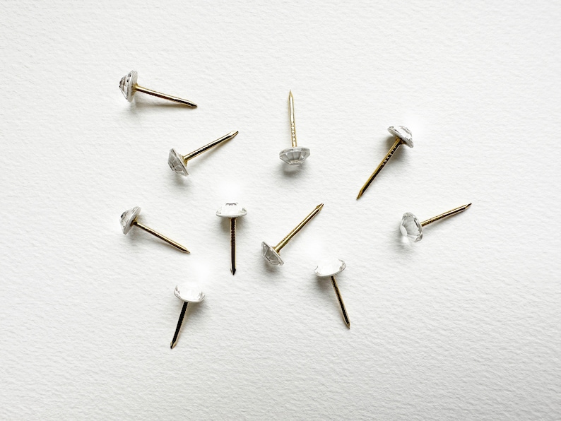 One Decorative Gold Nail Wall Hanging Nail Nail for Hanging Etsy