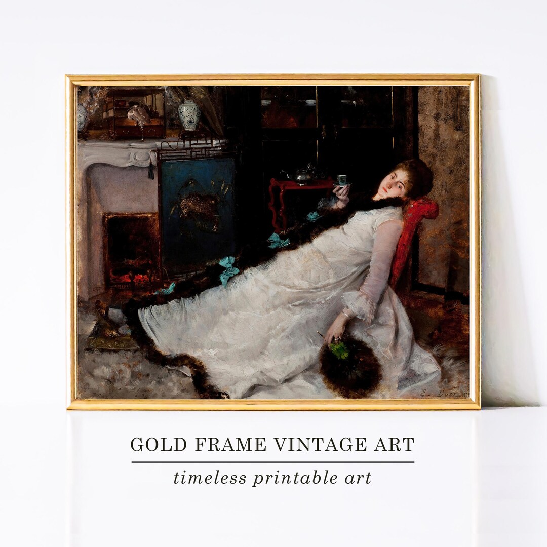 Printable Wall Art Digital Prints 8x10 JPG Print Oil Painting Antique ...