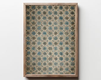 Textile Wall Art, Light Academia Decor, Beige Wall Decor, Vintage Print, Tapestry Wall Art, Light Academia Room Decor, 8x10 Digital Download