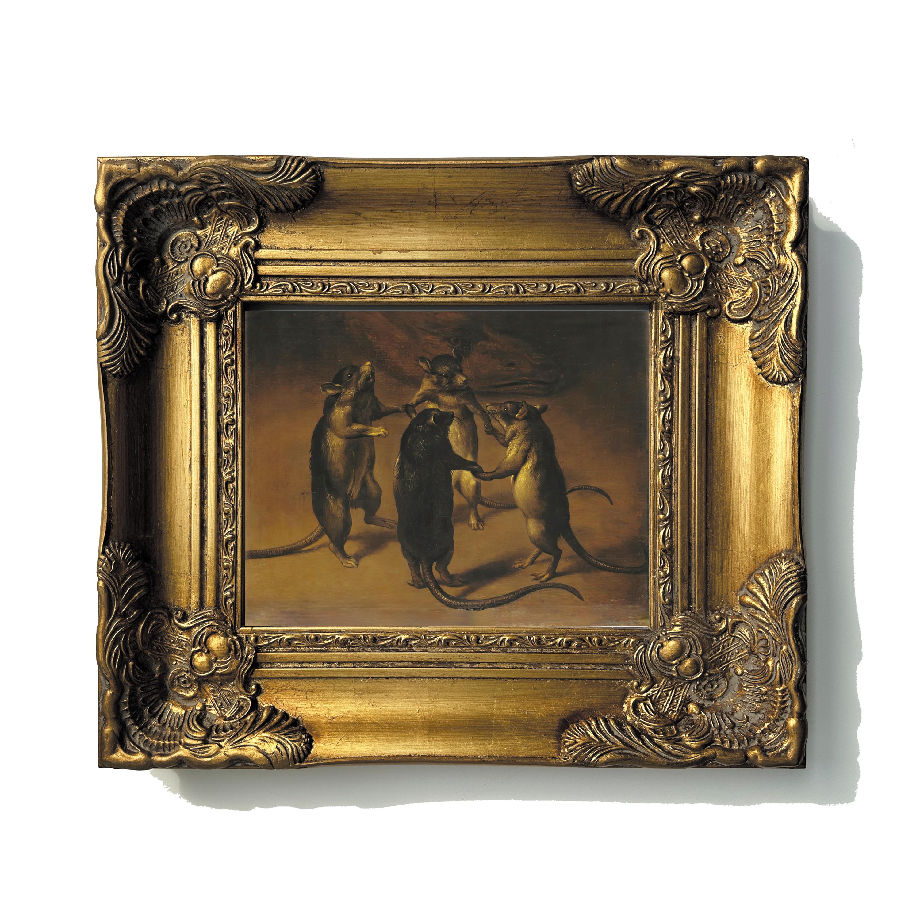 Renaissance Rats Weird Antique Art Medieval Art Weird Antique Rats Painting Renaissance ...