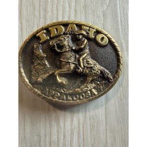 Appaloosa Belt Buckle - Etsy display picture 2