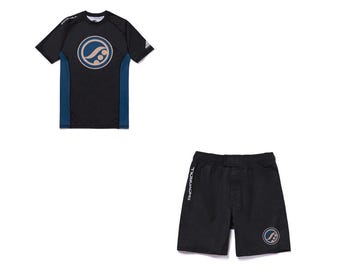 Camiseta de compresión y pantalones cortos Shoyoroll Oxford Competitor / Equipamiento BJJ de primera calidad
