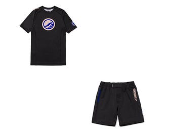 Shoyoroll Nacre Competitor Rash Guard and Shorts – Conjunto Premium de BJJ No-Gi
