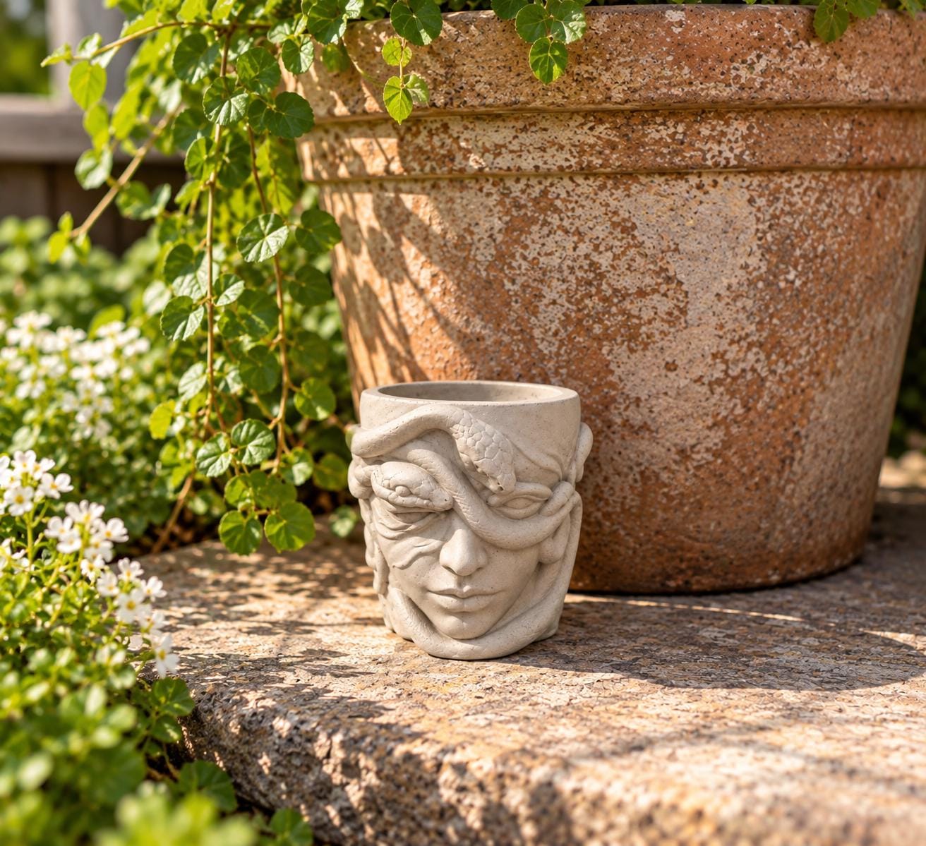 Medusa Planter - Etsy