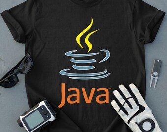 Camiseta para Programador Java, Presente para Desenvolvedor de Software, Camiseta para Estilo de Vida de Programador, Roupa para Estudante de Ciência da Computação, Camiseta para Entusiasta de Tecnologia