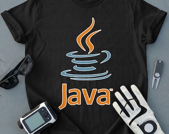 Camiseta para Desenvolvedor Java | Ideia de Presente Divertida para Programador | Camiseta de Linguagem de Programação | Camiseta de Engenheiro de Software | Camiseta para Estudante de Ciência da Computação